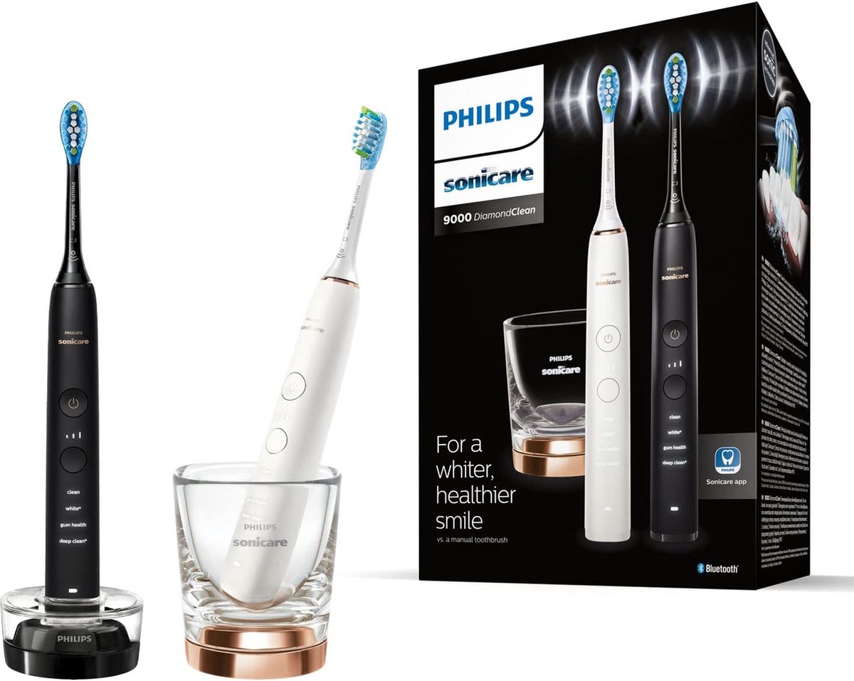 Ouderling kasteel Sociologie Philips Sonicare Diamondclean HX9914/57 - Elektrische tandenborstels - Duo Pack | DGM Outlet Ouderling kasteel Sociologie Philips Sonicare Diamondclean HX9914/57 - Elektrische tandenborstels - Duo Pack | DGM Outlet