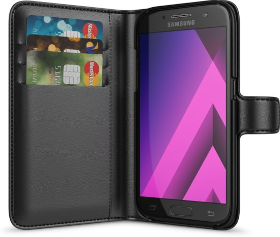 BeHello Samsung Galaxy A3 (2017) Wallet Case Black