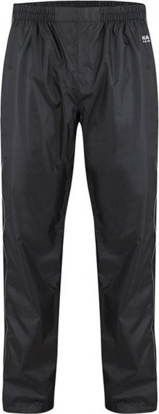 Mac in a Sac - Maat XXXL Full Zipper Regenbroek - Zwart