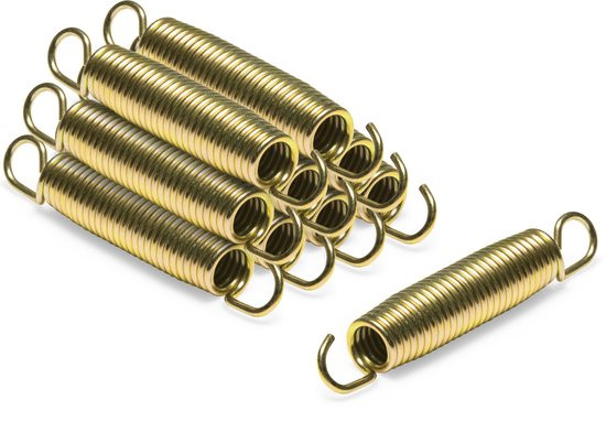 Salta - Veren - 140 mm - Voor Ronde Trampoline - Set van 10 stuks - Goud