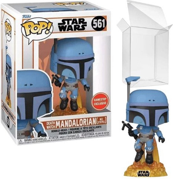 Funko Pop #561: Death Watch Mandalorian [No Stripes] Exclusive Special Edition