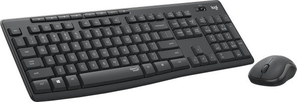 Logitech MK295 Silent - Draadloze muis en toetsenbord - QWERTZ Duits / Zwart