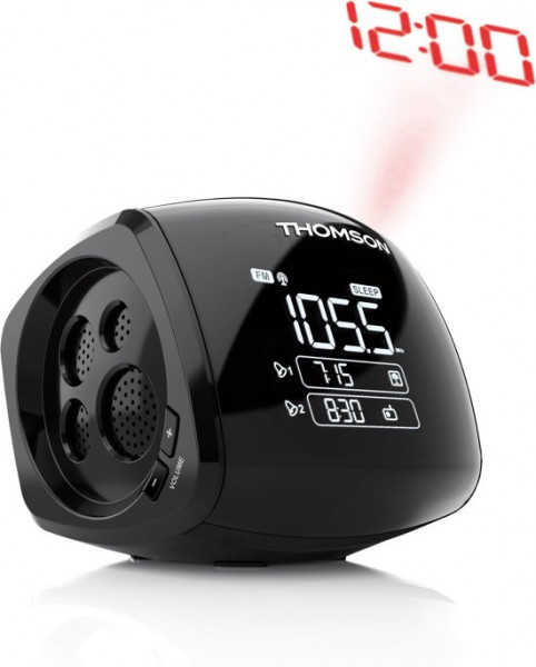 Thomson CP280- Wekkerradio - Zwart
