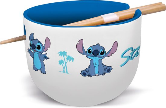 Disney - Stitch Ramenkom met eetstokjes