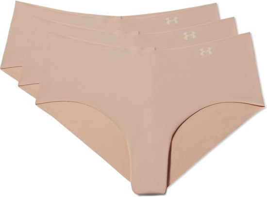 Under Armour Ps 3Pack Dames Hipster - Nude - Maat S