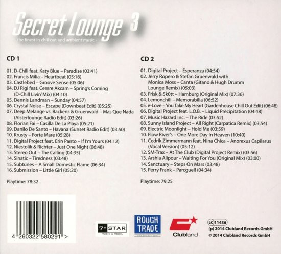 Secret Lounge 3 - CD