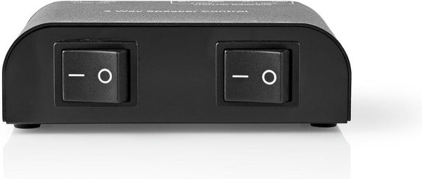 Nedis Speaker Control Box - 2 poort(en) - Klemmen - Luidspreker Impedantie: 4-16 Ohm - Maximale Bela