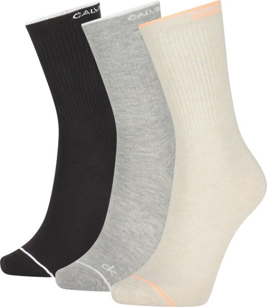 Calvin Klein - Maat 37-41 - 3P Athleisure Rylie Dames Sokken