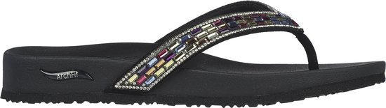 Skechers - maat 36- Arch Fit Meditation -Glam Gal - Dames Slippers - Zwart