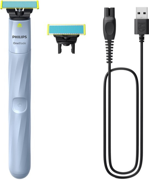 Philips OneBlade First Shave QP1324/30 - Scheerapparaat - Voor de eerste scheerbeurt - Met extra Ant