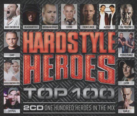 Hardstyle Heroes Top 100 - CD