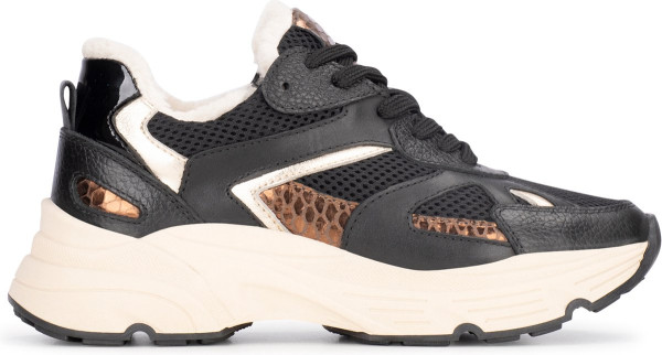 PS Poelman - maat 36- TOKIO Dames Sneaker - Zwart