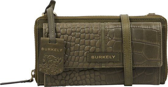 BURKELY Cool Colbie Dames Phone Wallet - Groen