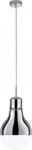 TRIO, Hanglamp, Edison, Glas, Transparant helder, Armatuur: Metaal, :20,0cm, H:120,0cm