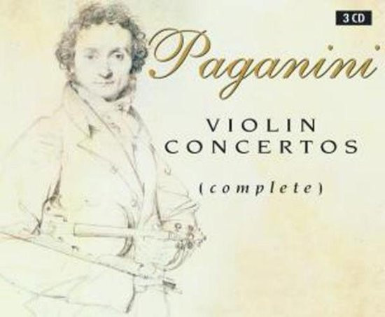 Paganinii - Violin Concertos (Complete) - Alexandre Dubach - Klassiek - CD Box