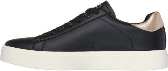 Skechers - Maat 39 - Eden Lx - Gleaming Hearts Dames Sneakers - Zwart;Multicolour