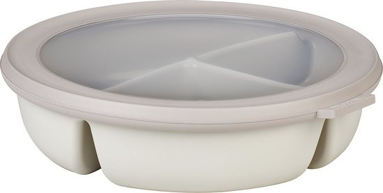 Mepal - Multikom Cirqula vershouddoos - 3-vaks bento bowl - 250 ml, 250 ml & 500 ml - Rond - Nordic