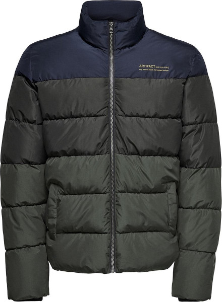 ONLY & SONS - Maat M - ONSMELVIN LIFE QUILTED JACKET OTW VD Heren Jas