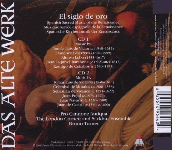 Pro Cantione Antiqua - El Siglo De Oro - Klassiek - CD