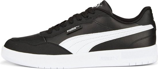 PUMA - Maat 44 - Court Ultra Lite Unisex Sneakers - Black/White/Silver