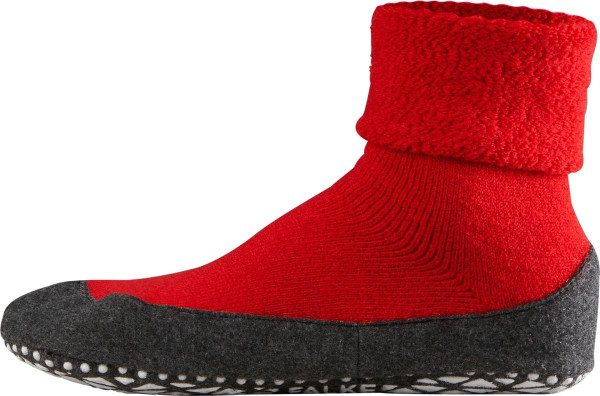 FALKE - maat 43-44- Cosyshoe Slofsokken Rood Heren sokken