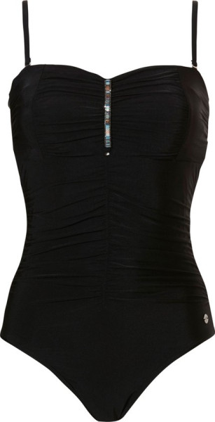 Pastunette Beach Maat 38 - Beach Beauty - Corrigerend Badpak - Zwart