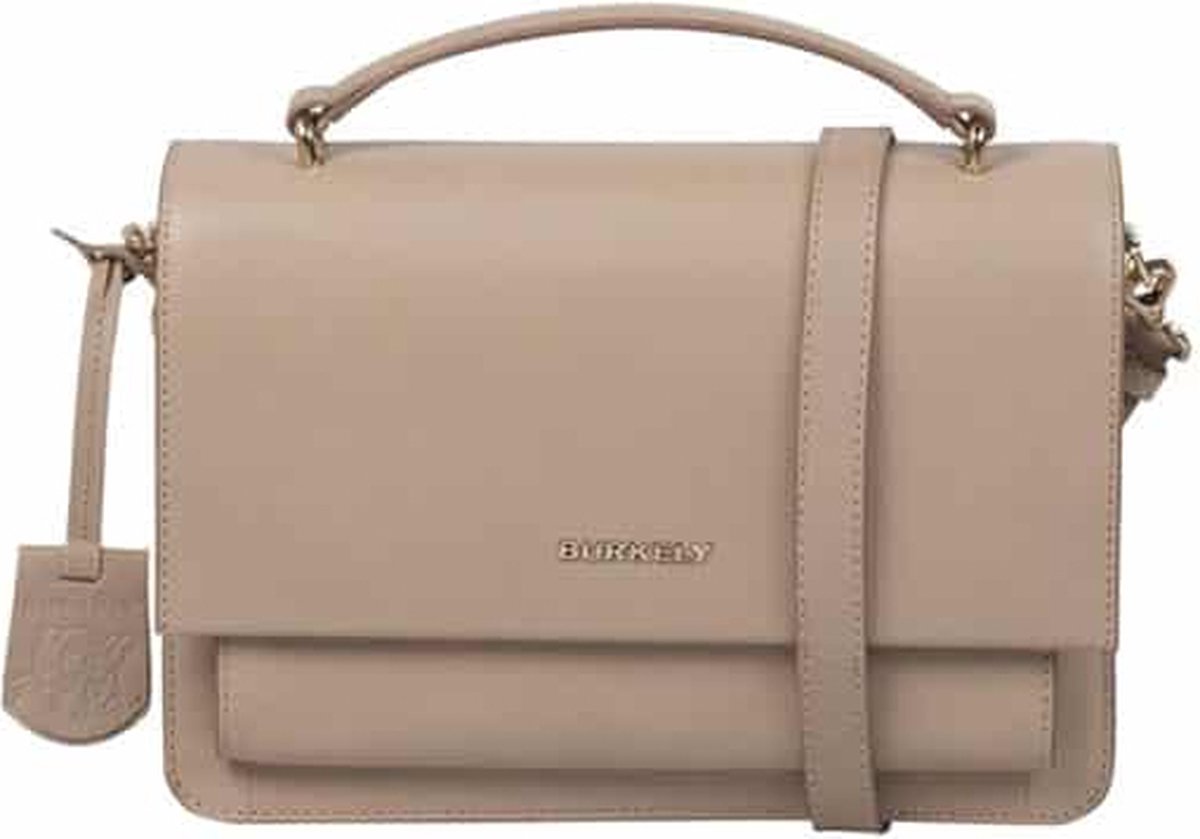 Burkely PARISIAN PAIGE CITYBAG Dames Crossbodytas Handtas - Taupe