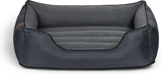 Hondenbed, huisdierbed,hondensofa, hondenmand- Bed "Soft" donkergrijs