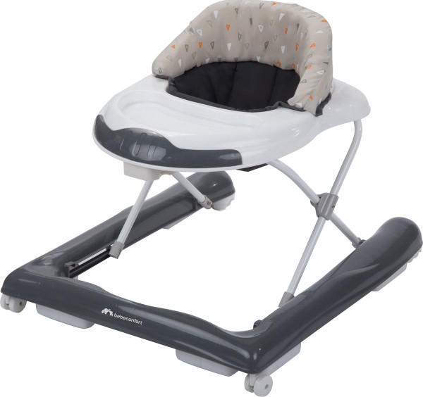 Bebeconfort Bolid Loopstoel - Warm Grey - Speels - Groeit met je kind - Vanaf 6 maanden