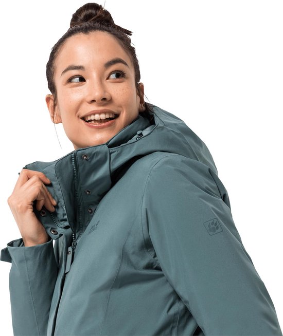 weefgetouw Subjectief Automatisering Jack Wolfskin Cold Bay Outdoorjas Dames -XS - North Atlantic | DGM Outlet