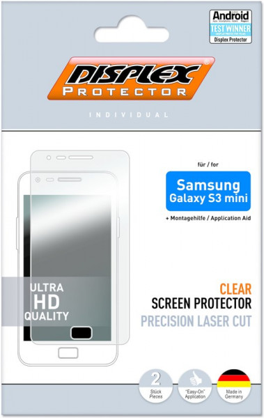 Displex Protector Clear for Galaxy S3 Mini clear