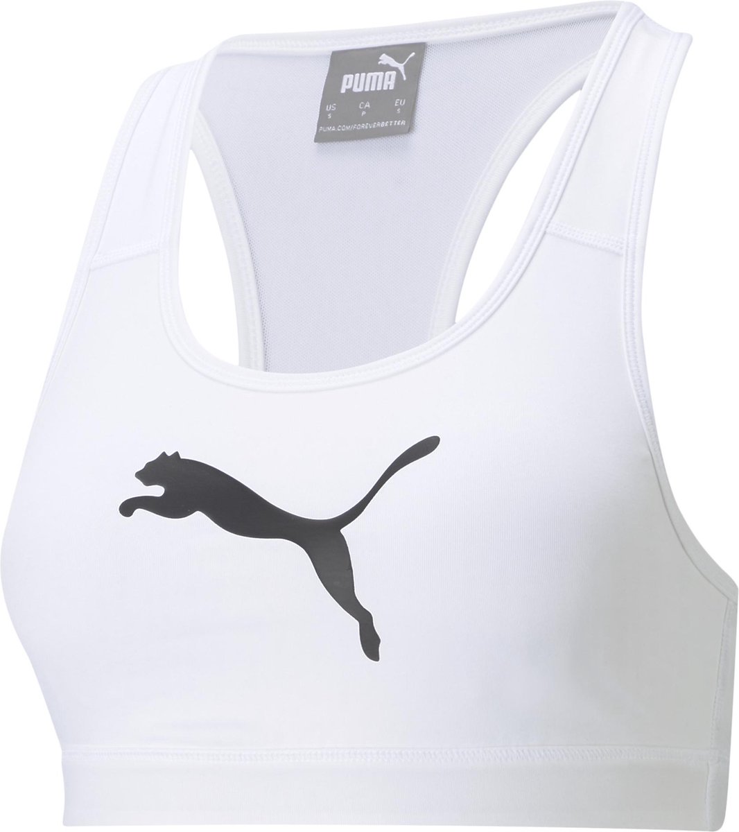 Puma  Maat M Mid Impact 4Keeps Bra Dames Sportbeha