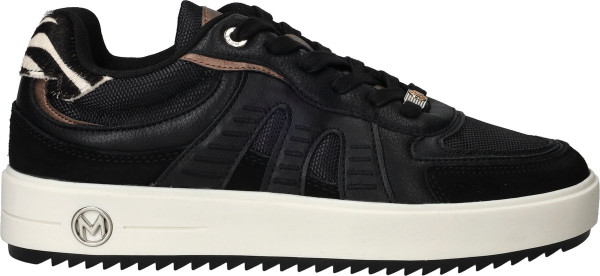 Mexx Sneaker Persia Olli - maat 38 - Zwart/bruin Dames