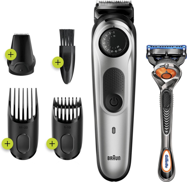 Braun BT5260 - Baardtrimmer en Haartrimmer – Zwart/Metaalzilver