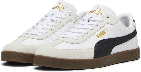 PUMA - maat 38- Club II Era Unisex Sneakers - PUMA White-PUMA Black-Vapor Gray