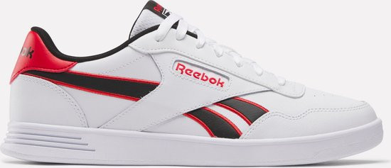 Reebok REEBOK COURT ADVANCE - maat 45 - Heren Sneakers - Wit -Zwart - Rood