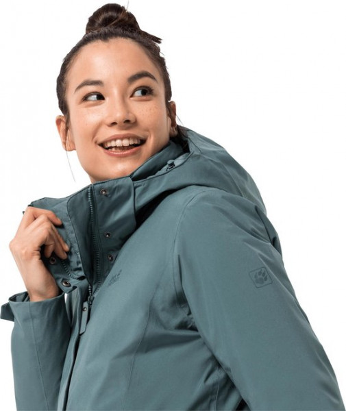 Jack Wolfskin Cold Bay Outdoorjas - XS - Dames - North Atlantic