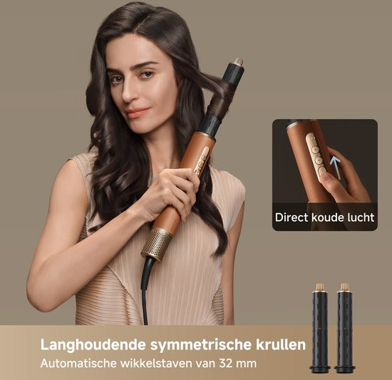 Dreame Airstyle Pro - Krachtige Föhn - 7 Opzetstukken voor verschillende Haarstijlen - moeiteloze st