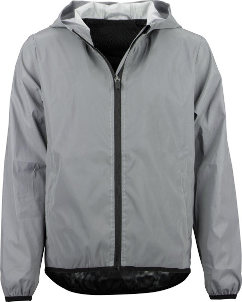 Avento - Maat 152 Full Reflective Jas met Capuchon - Junior