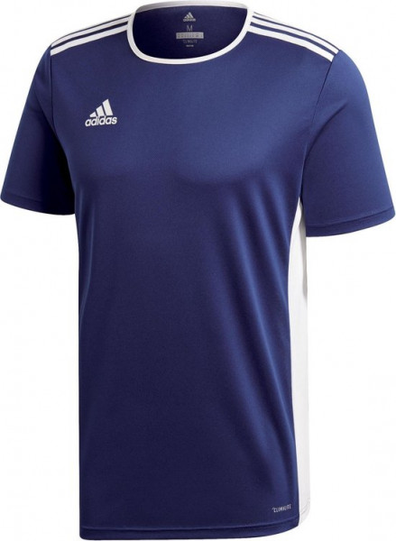 Adidas Entrada 18 Trikot Heren Sportshirt - Dark Blue/Wit - Maat L