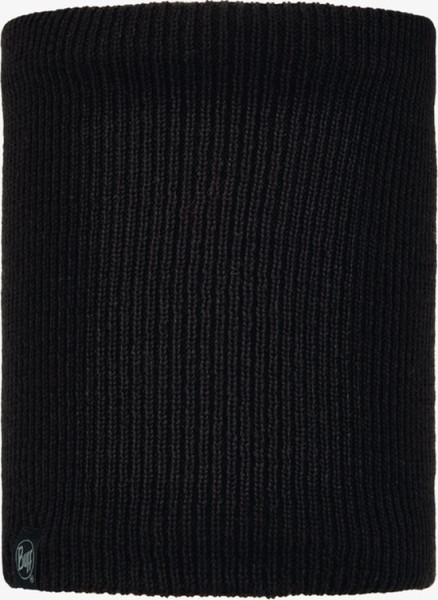 BUFF® Knitted & Fleece Neckwarmer LAN BLACK - Nekwarmer - Kids