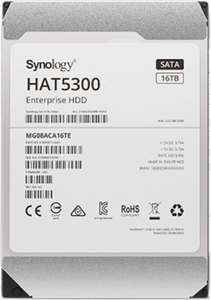 Hard Drive Synology HAT5300-16T 16 TB Buffer 512 MB