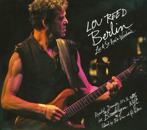 Lou Reed - Berlin Live At St Ann's Warehouse CD