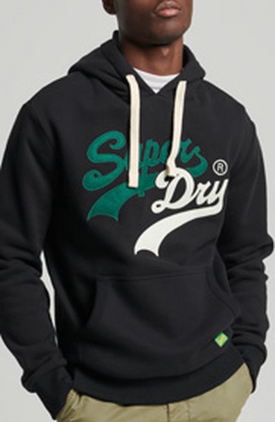 Superdry VINTAGE VL INTEREST HOOD - S - Heren Trui