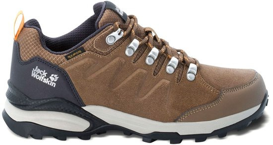 Jack Wolfskin - mt 41 - REFUGIO TEXAPORE LOW W Dames Wandelschoenen - brown / apricot
