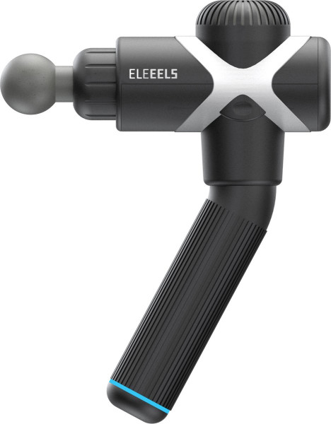 Eleeels X1T - Massage Gun met draaibaar handvat - Zwart