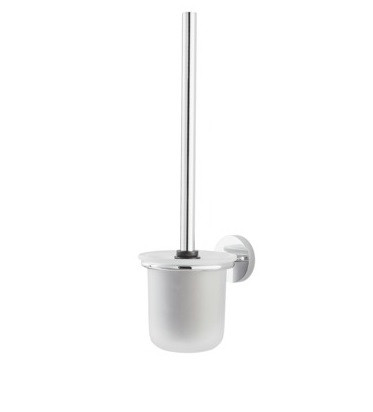 Smart toiletborstelgarnituur chroom