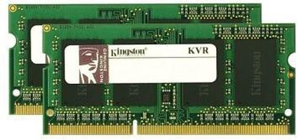 Kingston Technology ValueRAM 8GB DDR3 1333MHZ SODIMM 8GB DDR3 1333MHz geheugenmodule (2x 4GB)
