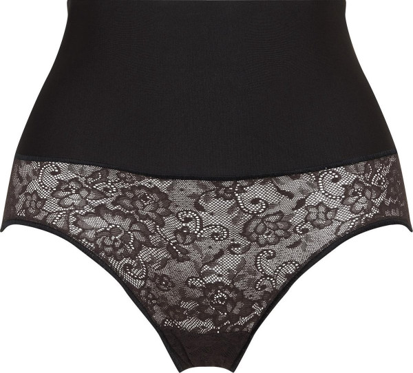Maidenform Maat S Tame Your Tummy Brief Lace Vrouwen Corrigerend ondergoed - Black Lace