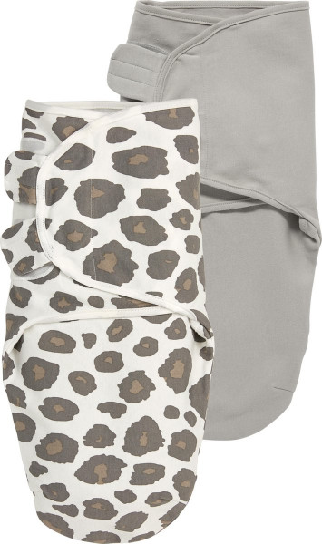 SwaddleMeyco Inbakerdoek 2-pack Panter/Uni - 4-6 maanden - neutral